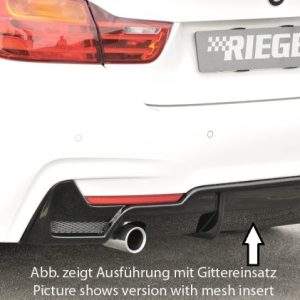 Rieger Heckeinsatz nur für M-Paket-Heckschürze