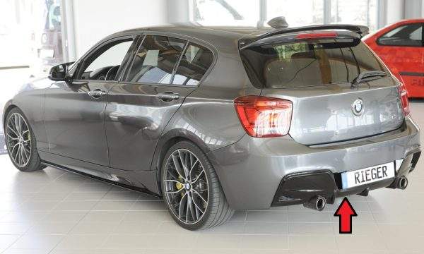 Rieger Heckeinsatz nur für M-Paket-Heckschürze, nur 135i – Bild 9