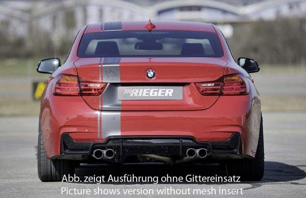 Rieger Heckeinsatz nur für M-Paket-Heckschürze – Bild 5