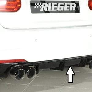 Rieger Heckeinsatz nur für M-Paket-Heckschürze