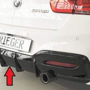 Rieger Heckeinsatz nur für M-Paket-Heckschürze, nur M135i / M140i