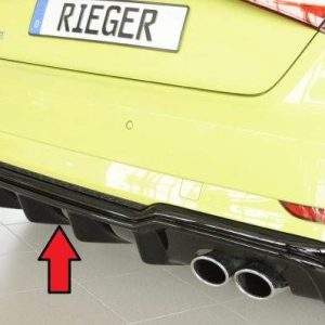 Rieger Heckeinsatz nur S3 (8V) Schrägheck / Sportback