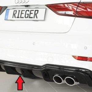 Rieger Heckeinsatz nur S3 (8V) Limousine / Cabrio