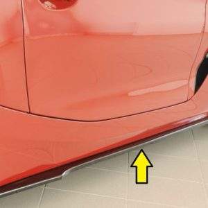 Rieger Seitenschwelleransatz für orig. M-Sport-Paket-Seitenschweller