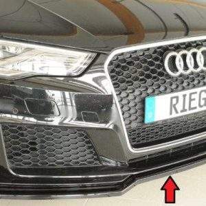 Rieger Spoilerschwert für orig. RS3-Frontschürze