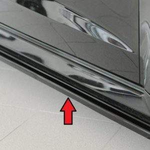 Rieger Seitenschwelleransatz für orig. RS3 (8V) Sportback-Schweller