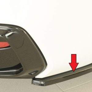 Rieger Heckschürzenansatz seitlich rechts nur für M-Paket-Heckschürze