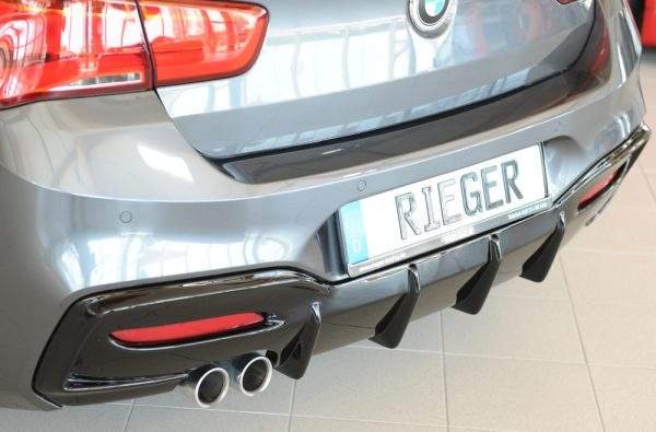 Rieger Heckeinsatz (Typ: 88171) nur für M-Paket-Heckschürze, nicht M135i / M140i – Bild 4