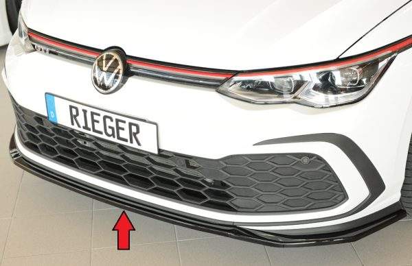 Rieger Spoilerschwert nur für GTI / GTD / GTE für orig. Frontschürze