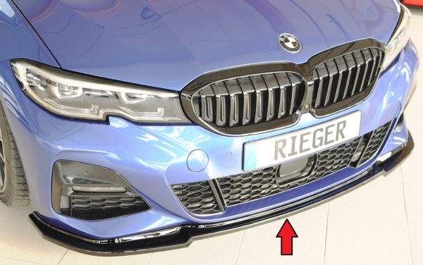 Rieger Spoilerschwert für orig. M-Sport-Paket-Frontschürze
