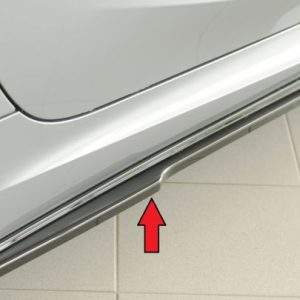 Rieger Seitenschwelleransatz für orig. M-Sport-Paket-Seitenschweller