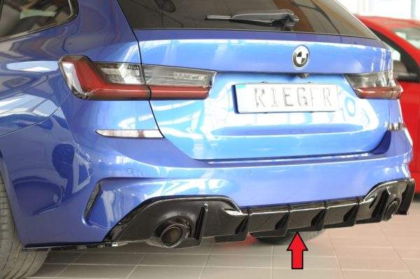 Rieger Heckeinsatz nur für M-Sport-Paket-Heckschürze – Bild 3