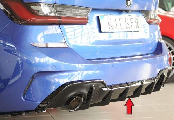 Rieger Heckeinsatz nur für M-Sport-Paket-Heckschürze – Bild 6