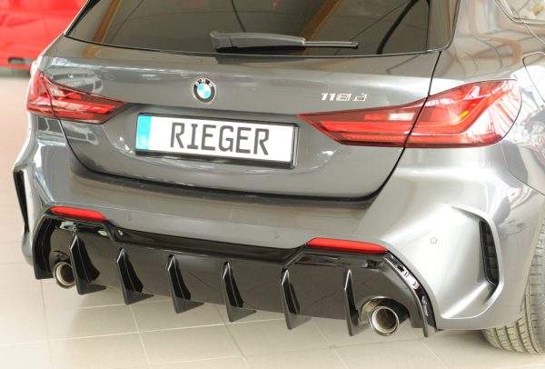 Rieger Heckeinsatz nur für M-Sport-Paket-Heckschürze – Bild 2