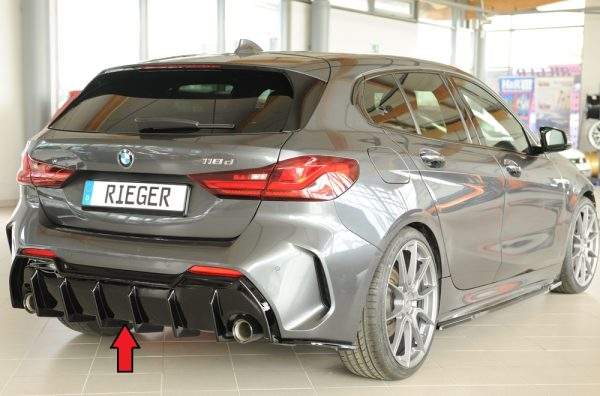 Rieger Heckeinsatz nur für M-Sport-Paket-Heckschürze – Bild 3