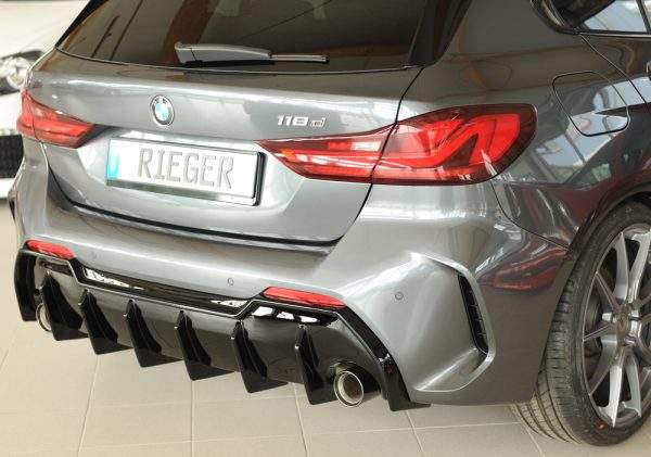 Rieger Heckeinsatz nur für M-Sport-Paket-Heckschürze – Bild 5