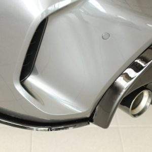 Rieger Heckschürzenansatz seitlich links nur für M-Sport-Paket-Heckschürze