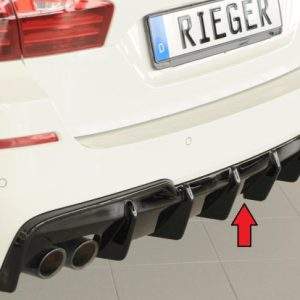 Rieger Heckeinsatz nur für M-Sport-Paket-Heckschürze