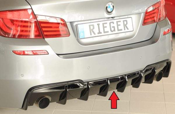 Rieger Heckeinsatz nur für M-Sport-Paket-Heckschürze