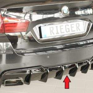 Rieger Heckeinsatz (für Fzg. mit AHK) nur für M-Sport-Paket-Heckschürze