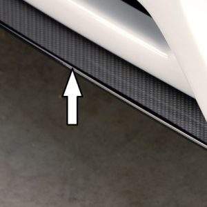 Rieger Spoilerschwert für Spoilerlippe 55401/55406