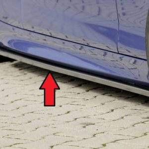 Rieger Seitenschwelleransatz nur für M-Paket-Schweller