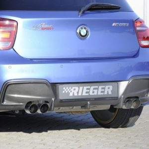 Rieger Heckeinsatz nur für M-Paket-Heckschürze