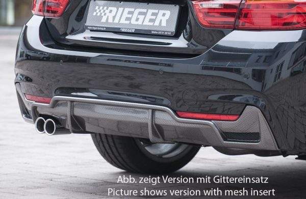 Rieger Heckeinsatz nur für M-Paket-Heckschürze – Bild 5