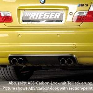 Rieger Heckeinsatz CS-Look