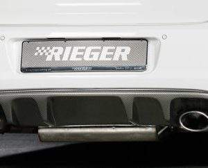 Rieger Heckeinsatz mit 2 Doppelfinnen