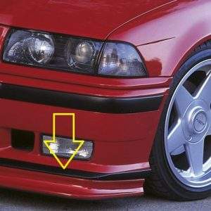 Orig. BMW-E36  M3 Spoilerlippe incl. 14 Spreiznieten