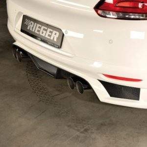 Rieger ESD, 4x90mm Typ 14, ohne Siebrohreinsatz -092 VW Scirocco 2,0l TFSI 147/155kW 2,0l TDI103kW