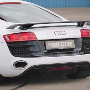 Umrüstkit Heckschürze komplett inkl Endrohrblenden u.aller nötigen Anbauteile, Audi R8 (42) V10 Coupe