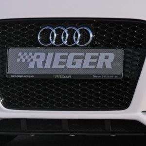 Kühlergrill Audi TT-RS (8J), schwarz glänzend (T94)  incl. TT-RS-Logo, ohne Kennzeichenauflage