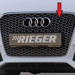 Kühlergrill Audi RS5 (B8), gun-metal J-MOJ    ohne Kennzeichenauflage (ab Facelift)
