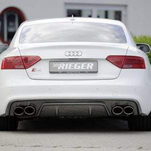 Audi S-Line Heckschürze (ohne Heckeinsatz) grundiert