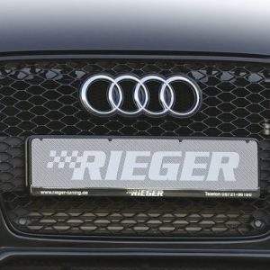 Kühlergrill Audi RS4 (B8), schwarz glänzend R-T94, Facelift , ohne Kennzeichenauflage