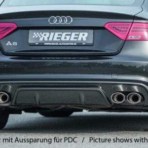 Audi S-Line Heckschürze (ohne Heckeinsatz) grundiert