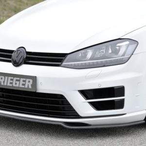 Carbon Spoilerschwert für VW Golf 7 R nur für orig. Frontschürze