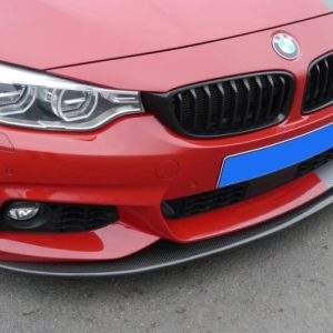 Carbon Spoilerschwert für BMW 4er F32/F33/F36 nur für orig. M-Paket Frontschürze