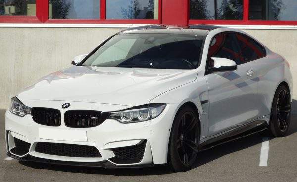 Carbon Spoilerschwert für BMW M4 F82/F83 u. M3 F80 für orig Frontschürze (ohne M-Performance-Aufsatz) – Bild 3
