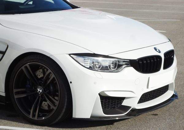 Carbon Spoilerschwert für BMW M4 F82/F83 u. M3 F80 für orig Frontschürze (ohne M-Performance-Aufsatz) – Bild 4