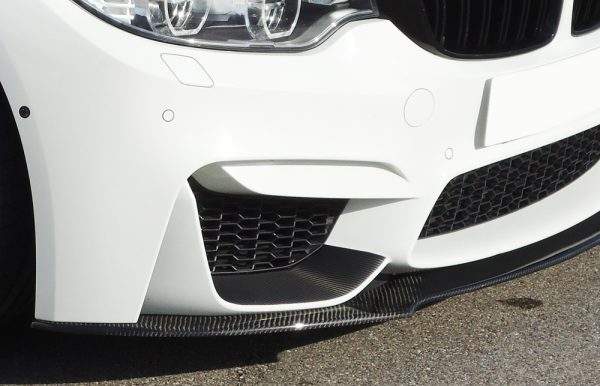 Carbon Spoilerschwert für BMW M4 F82/F83 u. M3 F80 für orig Frontschürze (ohne M-Performance-Aufsatz) – Bild 5