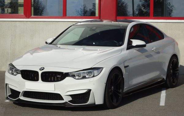 Carbon Spoilerschwert für BMW M4 F82/F83 u. M3 F80 für orig Frontschürze (ohne M-Performance-Aufsatz) – Bild 7