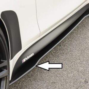 Carbon Seitenschwelleransatz, links für BMW M4 F82/83, für orig. Seitenschweller