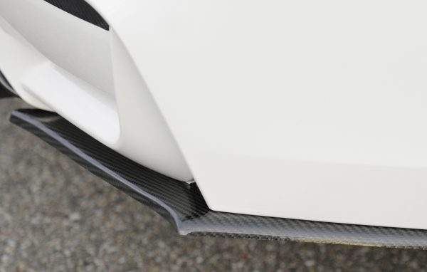 Carbon Heckschürzenansatz links für BMW M4 F82/83 u. M3 F80, für orig. Heckschürze – Bild 7