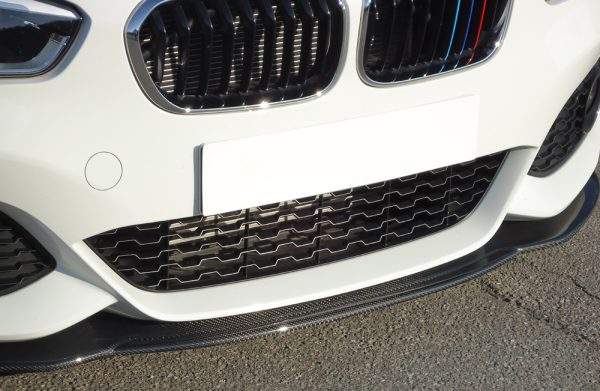 Carbon Spoilerschwert für BMW 1er F20/F21 nur für orig. M-Paket Frontschürze – Bild 3