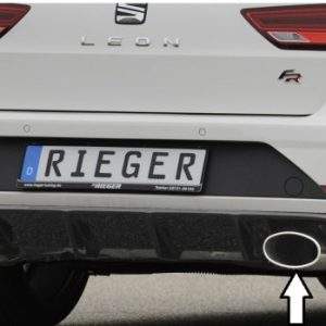 Friedrich Gruppe A Duplex-Anlage li./re., je 1x 152x95mm oval, Frontantrieb - 2.0l TDI 135kW