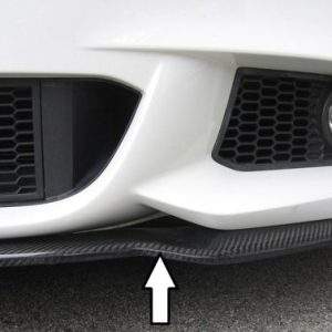 Carbon Spoilerschwert für BMW 5er F10/F11 nur für orig. M-Paket Frontschürze