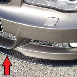 Carbon Spoilerschwert für BMW 1er, E82/88 nur für orig. M-Paket Frontschürze